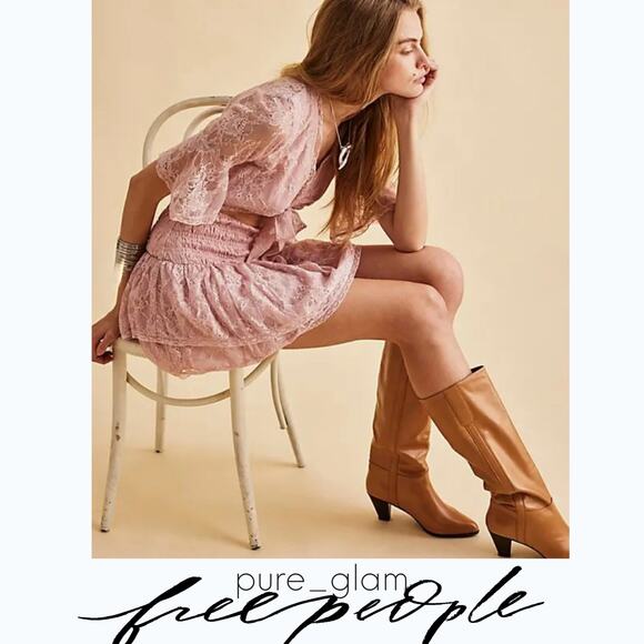 Free People lace mini dress - Picture 3 of 7